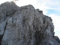 Auf - und Abstieg vom Tuxeck 2226m, klettern im 2.Grad.