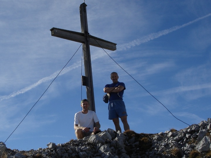  Ich und Roli auf dem Tuxeck 2226m.