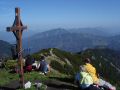 Auf dem Feldberg 1813m.