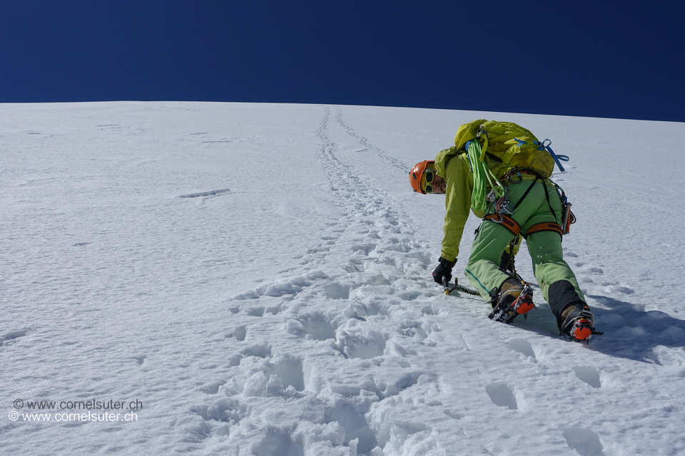 Fast wie Treppen steigen. (Bild von Lukas)