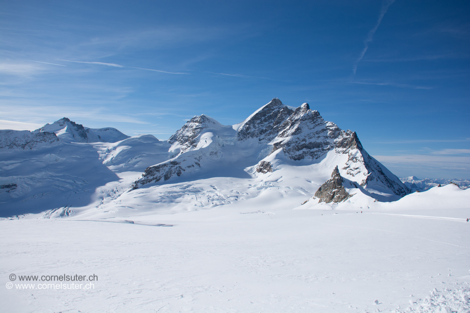 Die Jungfrau 4158m.