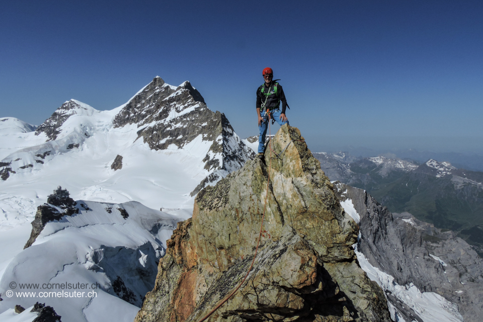 Bergsteigen wie aus dem Bilderbuch, fantastisch....