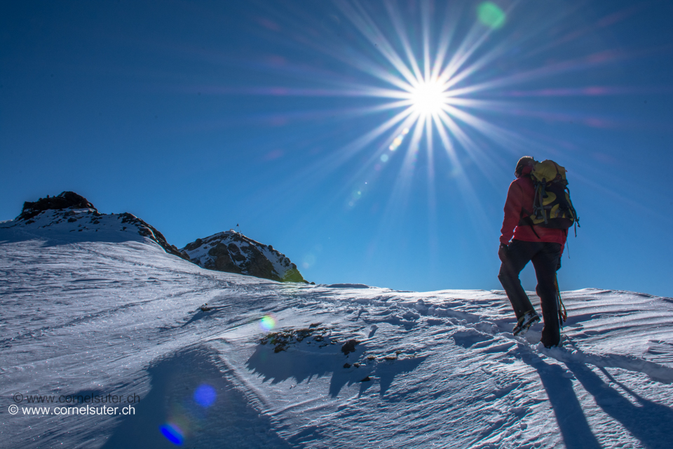 Bergsteiger Idylle vom feinsten