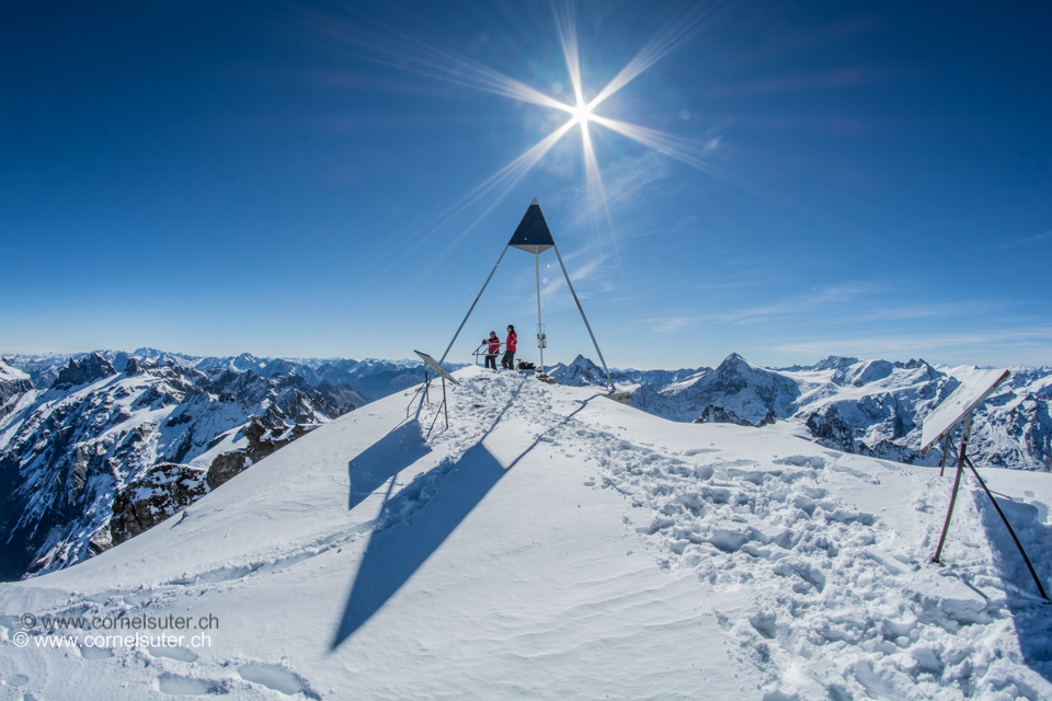 Auf dem Titlis 3238m.