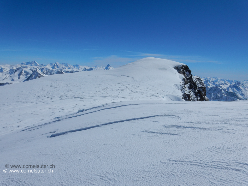 Der Combin de la Tsessette 4135m.