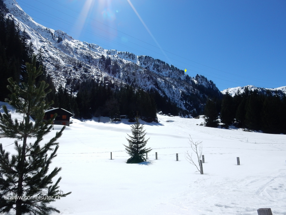 Bei Fionnay 1491m Sicht zurück.