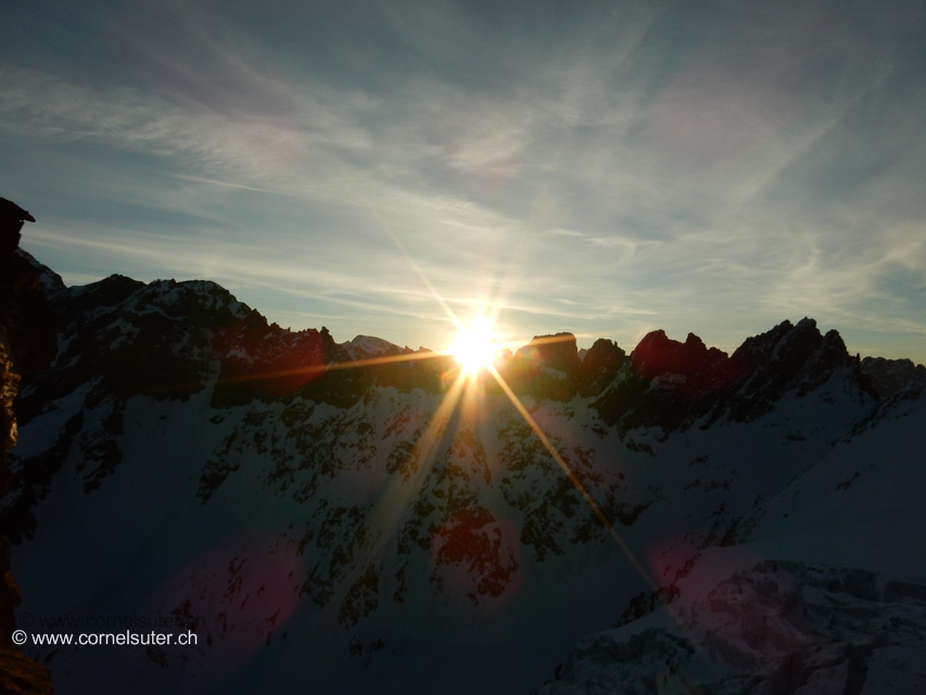 Angekommen auf dem Col de la  Gouille 3150m ( Karte)
