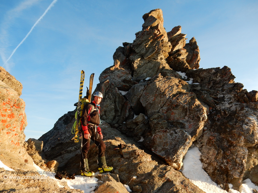 Angekommen auf dem Col de la  Gouille 3150m ( Karte)