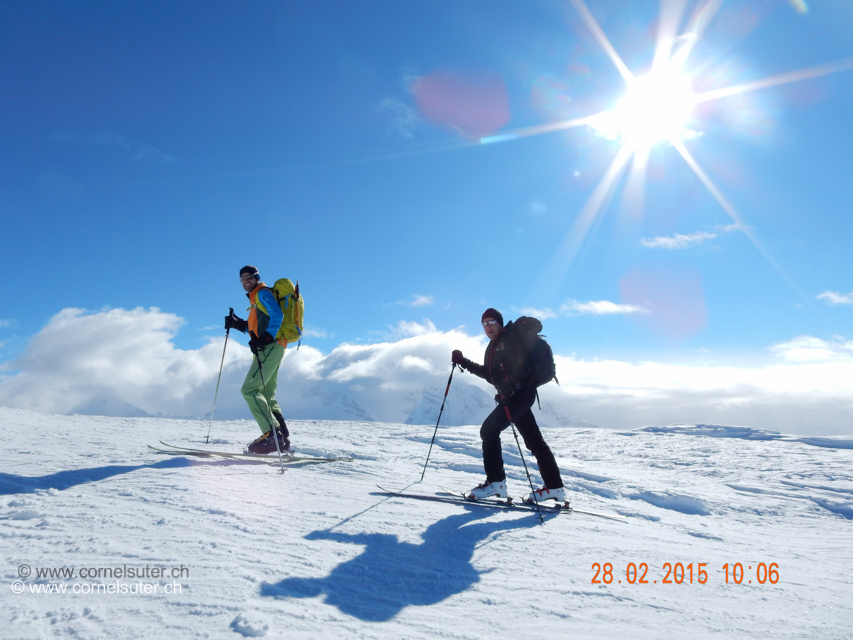 Wir erreichen das Spitzhorli 2729m (Bild von Walter)