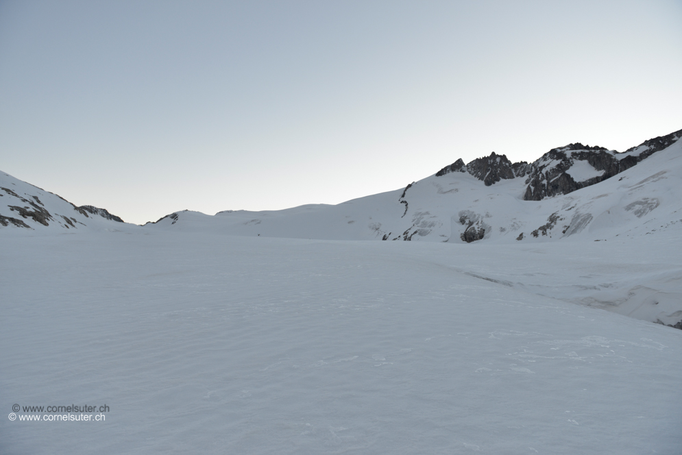 Jetzt hat es durchgehend genug Schnee.