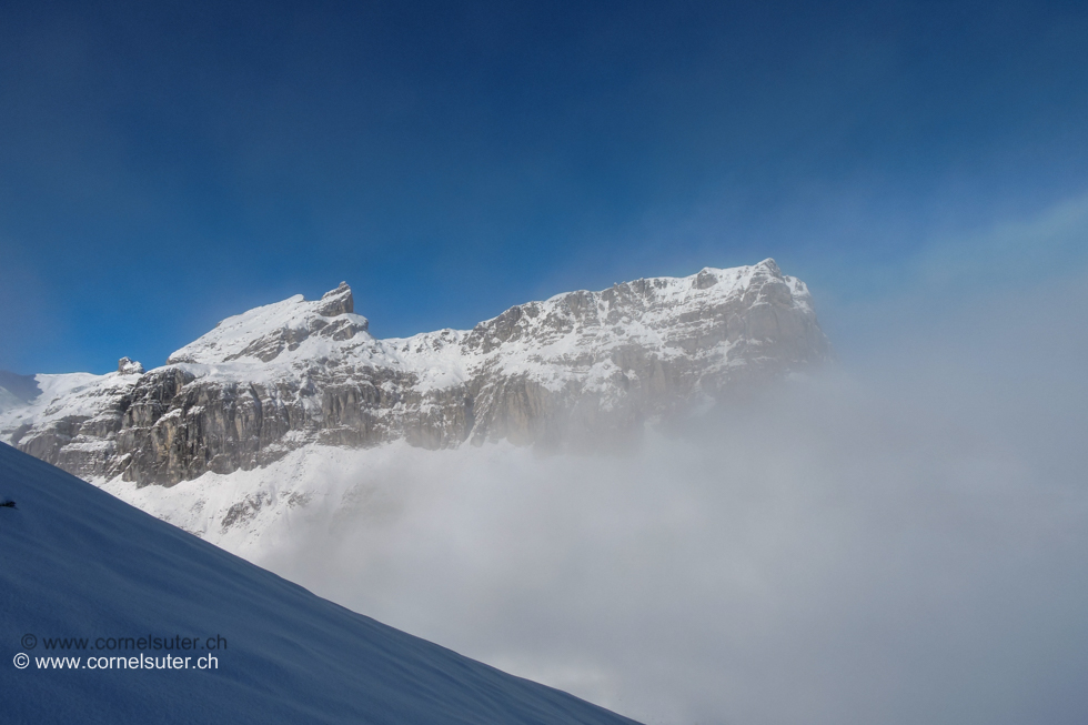 Zeitweise kam mir der Nebel zu nahe.... verschwinde