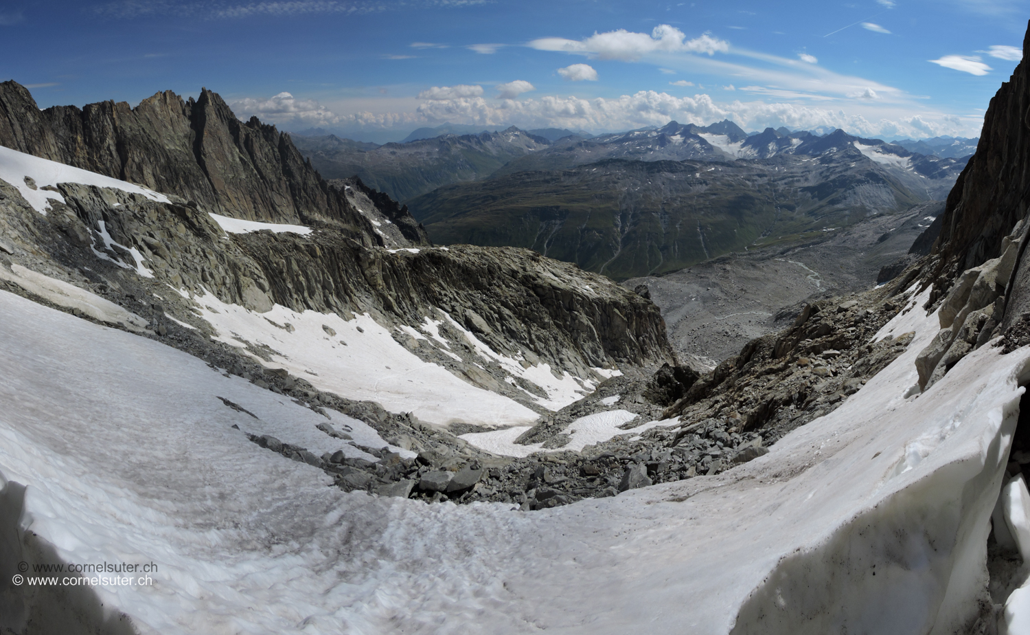 Fertig mit Abseilen und zurück zum Furkapass.