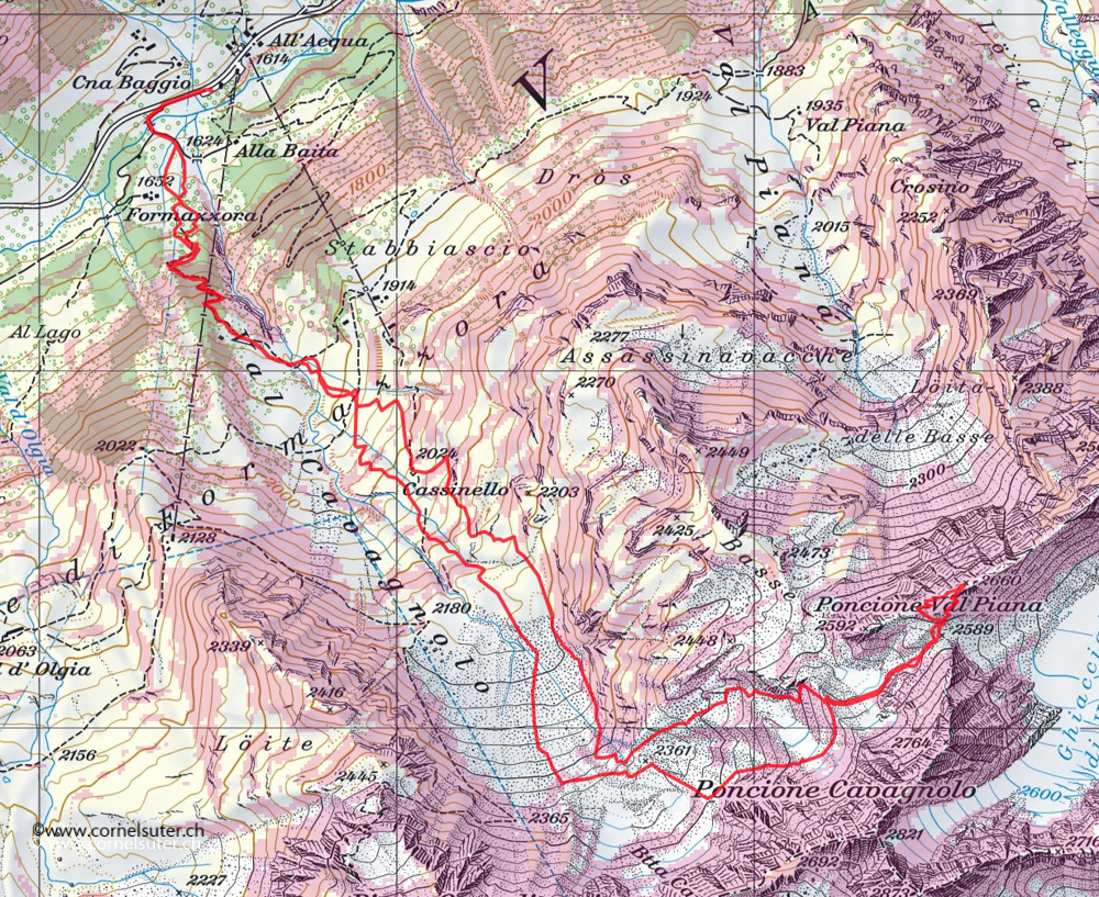 Auf meinen Touren arbeite ich mit dem Satmap Active 20 GPS mit Swisstopo Karten. Erhältlich beim (www.trailshop.ch) in Küssnacht am Rigi.