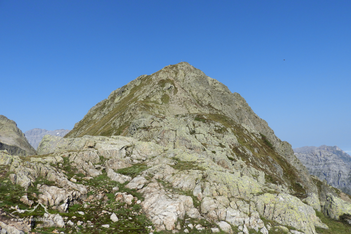 Die letzten paar Höhenmeter hinauf zum Jakobiger 2505m.