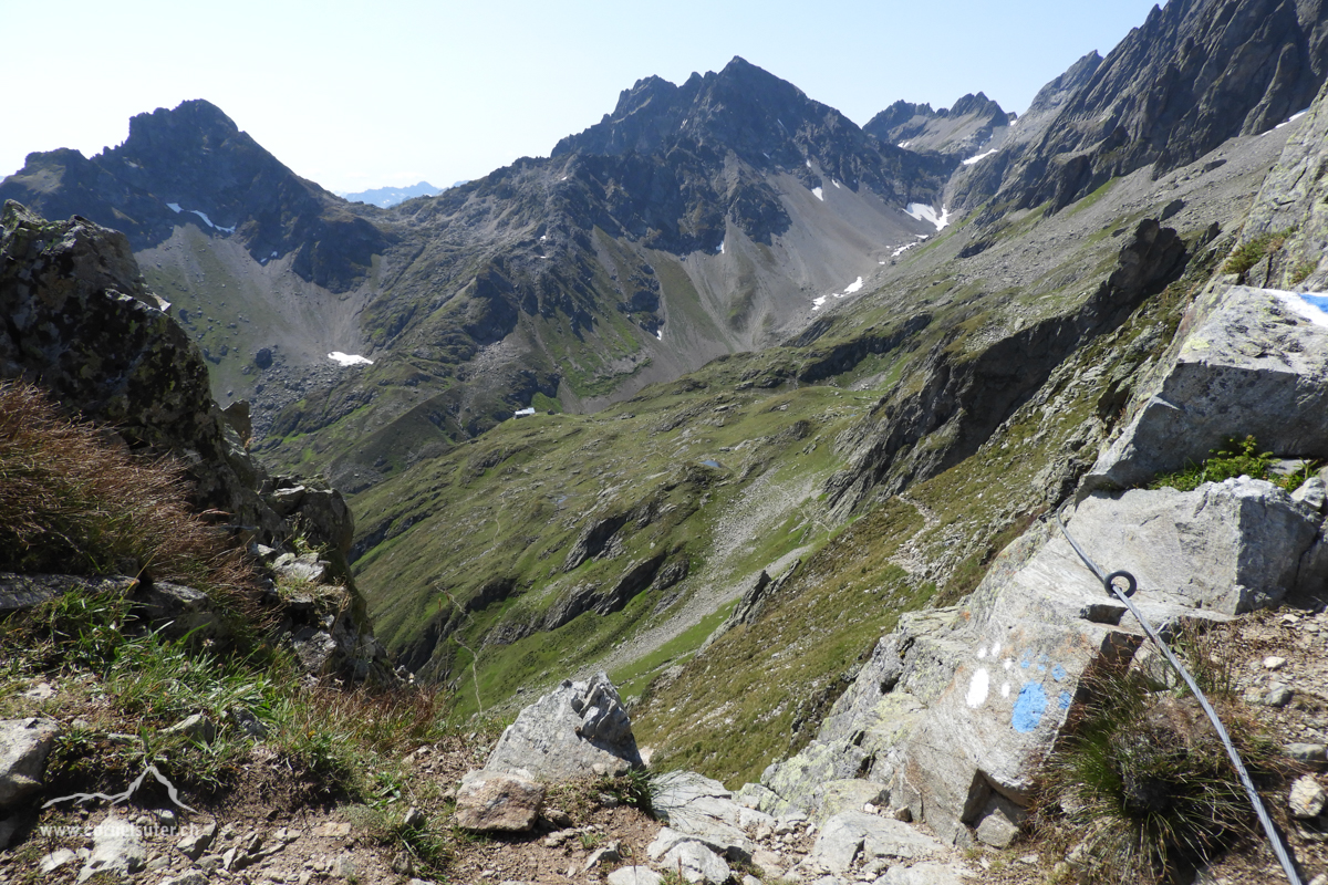 Meine Route geht weiter zur Leutschachhütte.