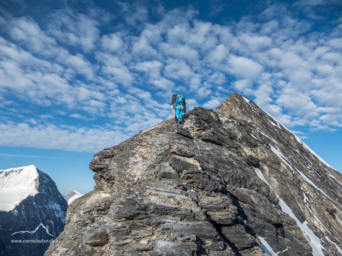 Bergsteigen.....