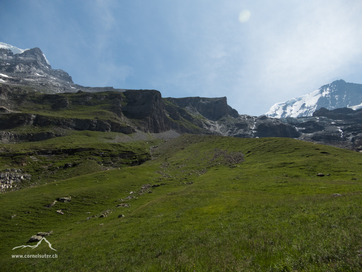 Laaaanger Aufstieg zur Rottalhütte, ca 1800hm.....