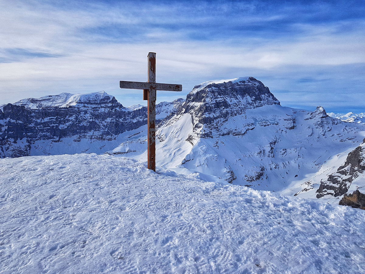 Auf dem Gemsfaiernstock 2972m, mit Sicht zum Mister "T" der Tödi 3614m