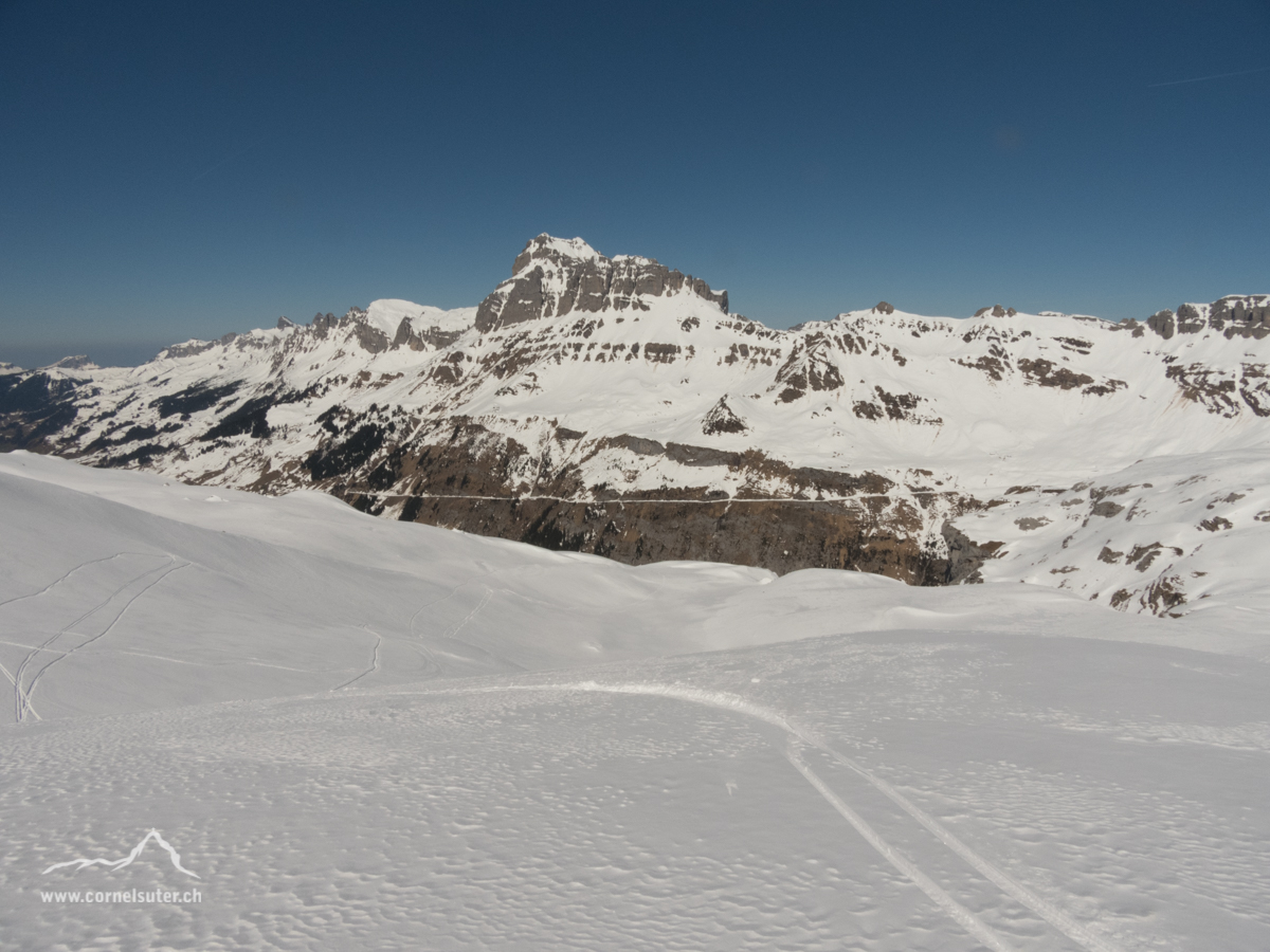 Abfahrt im Gebiet Unter Griess