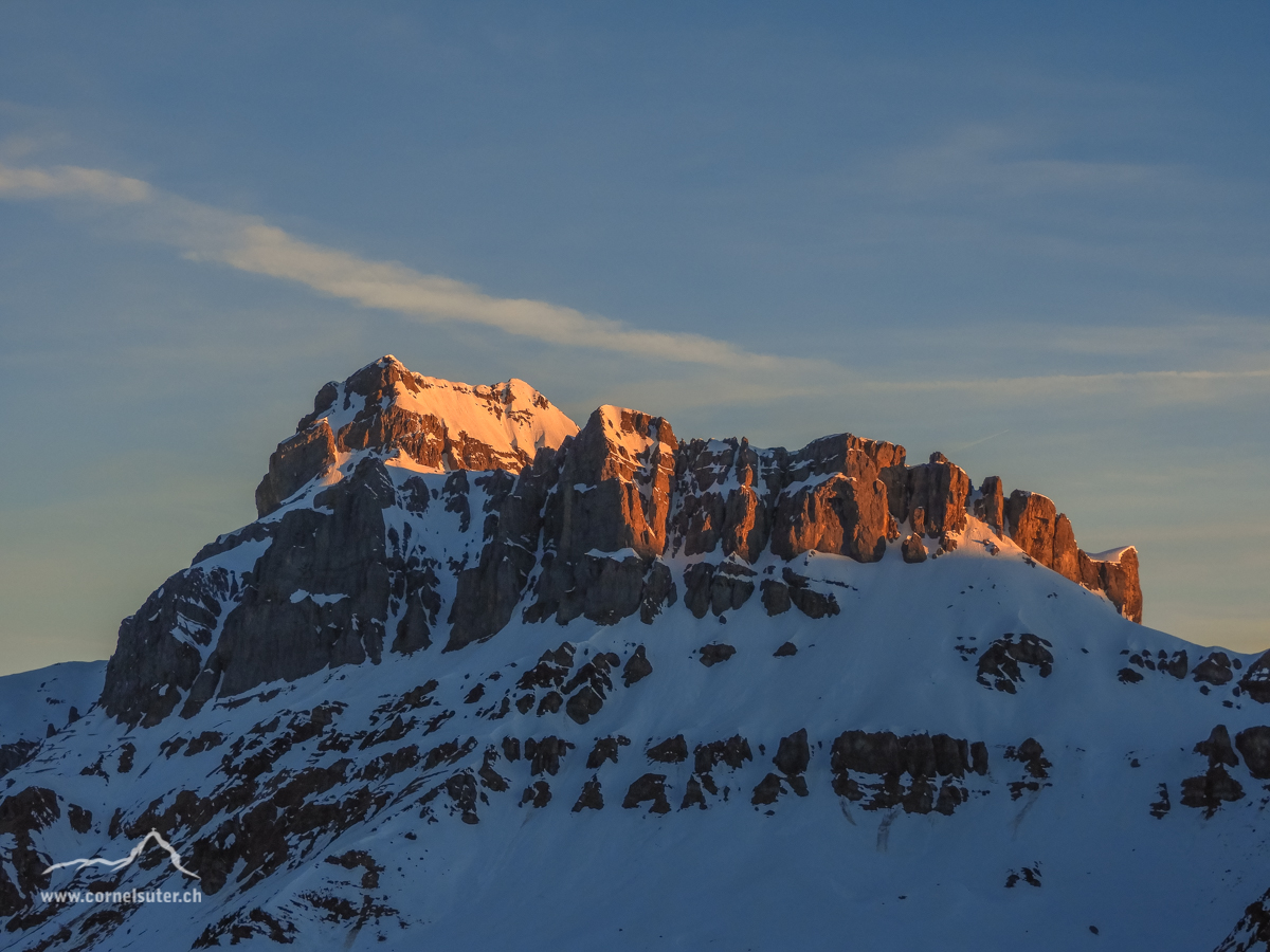 Die Sonne bei der Schächätaler Windgällen, 6:30uhr ;-)