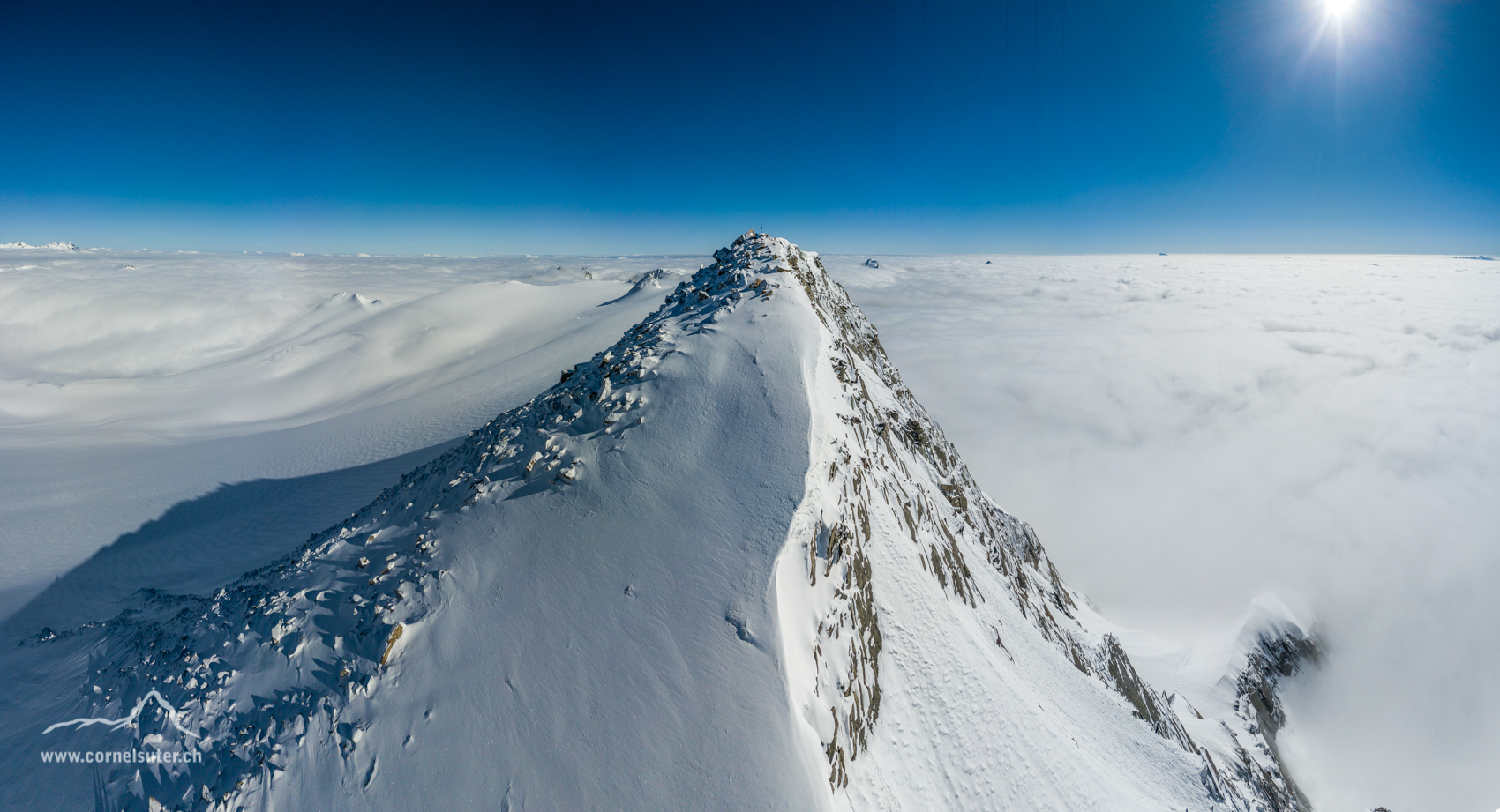 Dammastock 3630m, Top of Zentralschweiz.