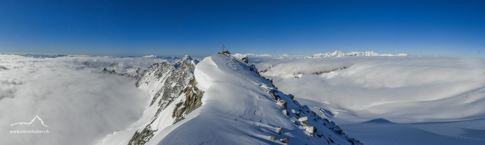 Die letzten paar Meter zum Dammastock 3630m