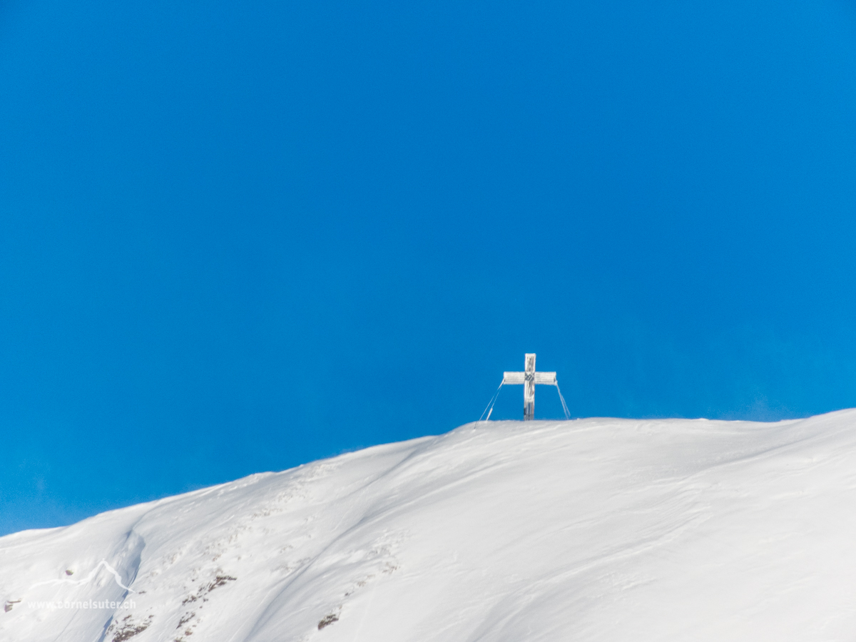 Gipfelkreuz auf dem Wasserberg 2340m......