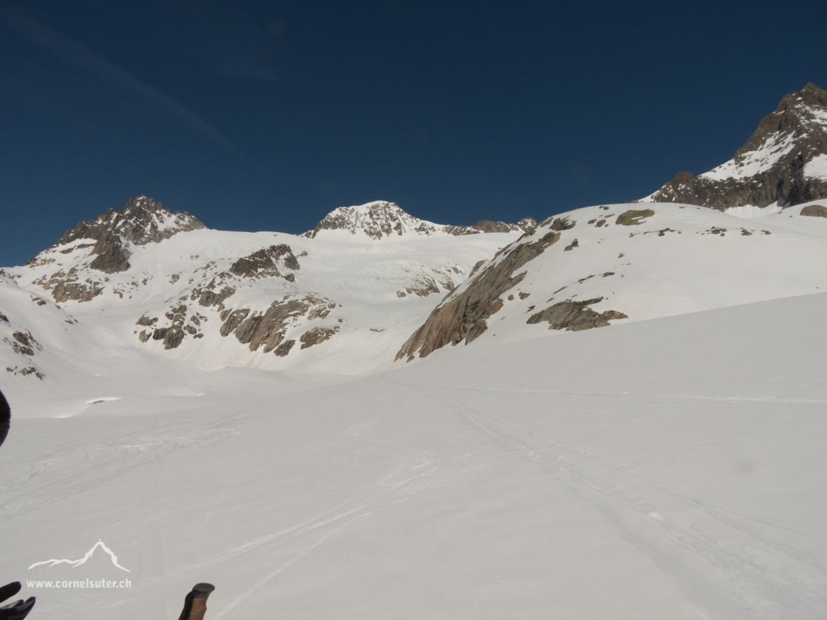 Sicht zum Galenstock 3586m.
