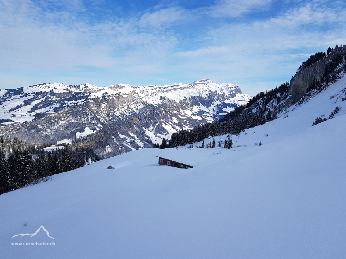 Unsere Alp Rotenbalm 1504m.