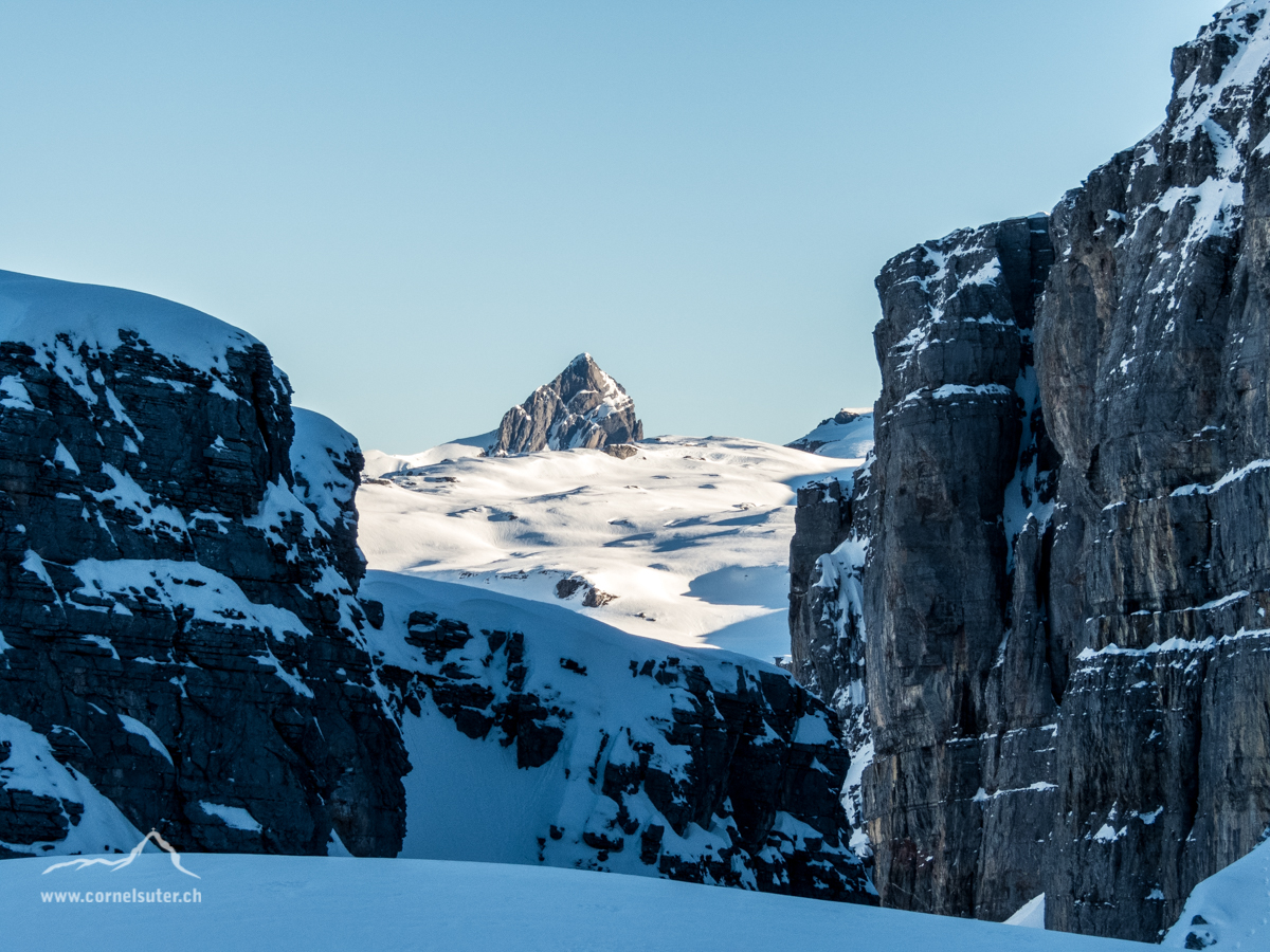 Der durchblick zum Höch Turm 2666m.