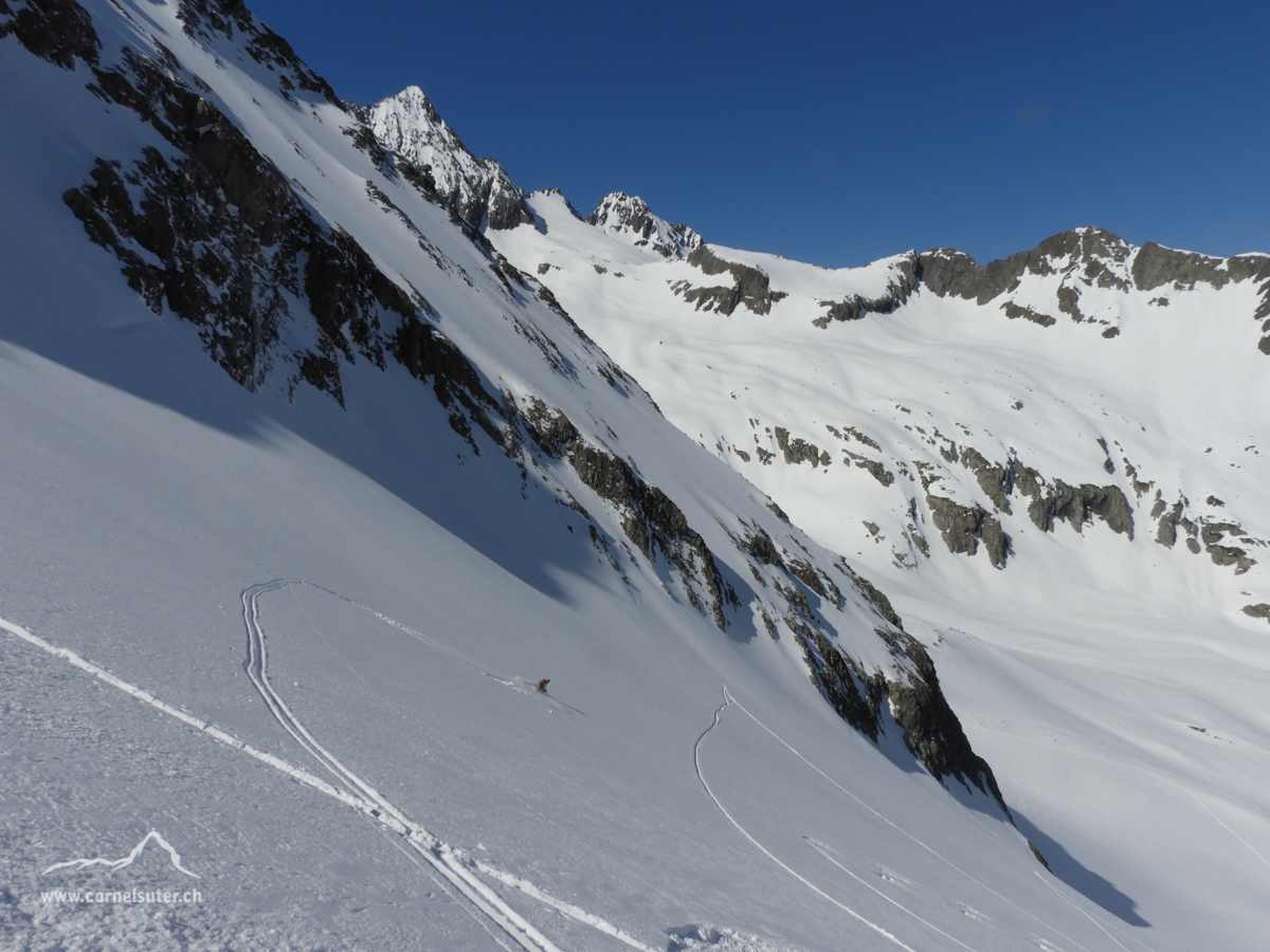 Skitouren Abfahrt