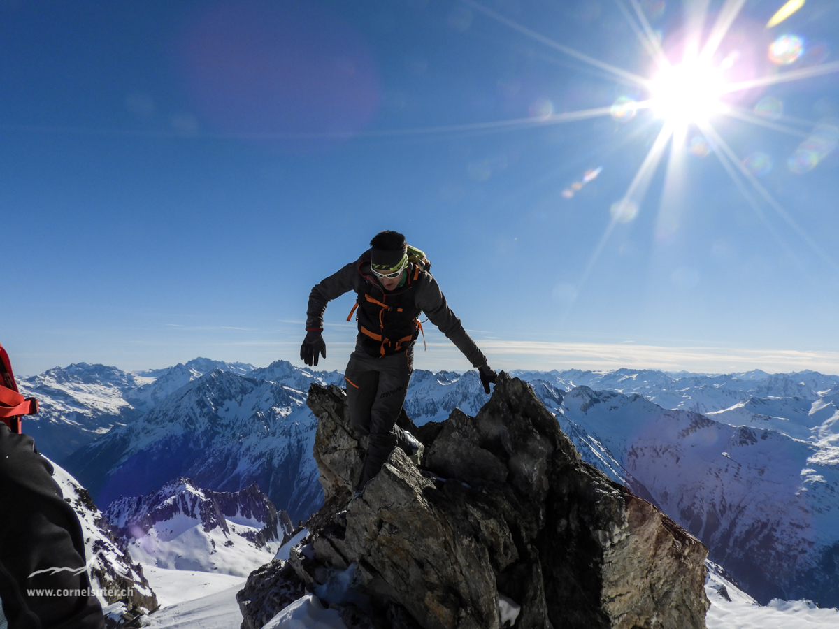 Skibergsteigen vom feinsten.