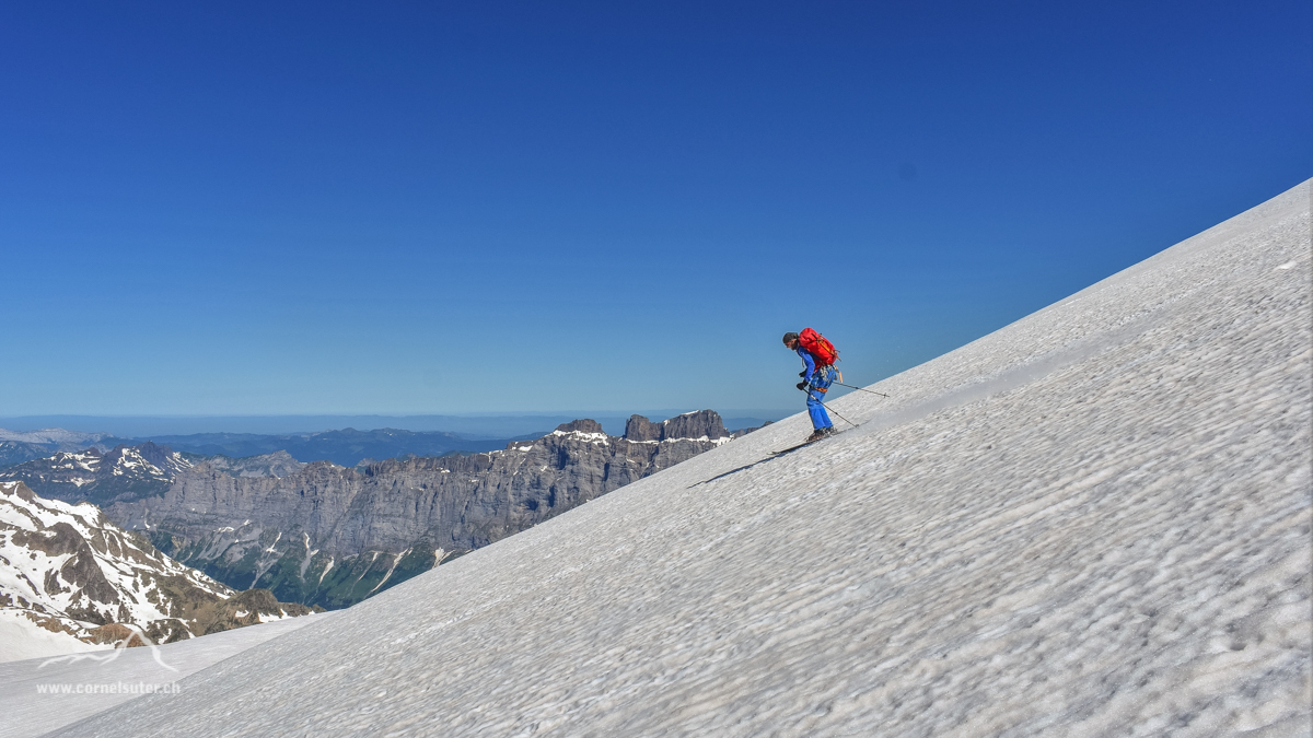 Sommerskitour immer wieder was tolles. (Bild von Walti)