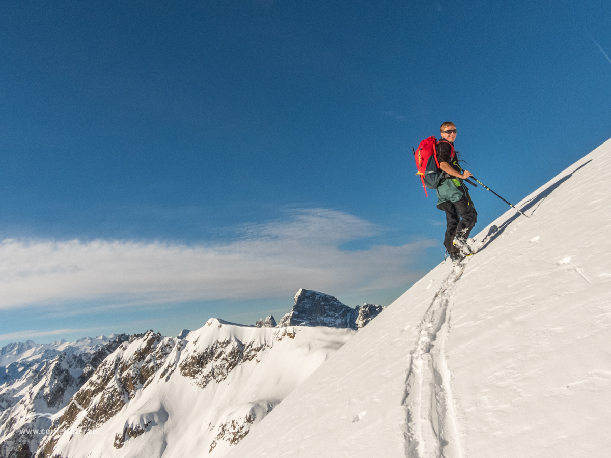 Skitouren Idylle perfekt.