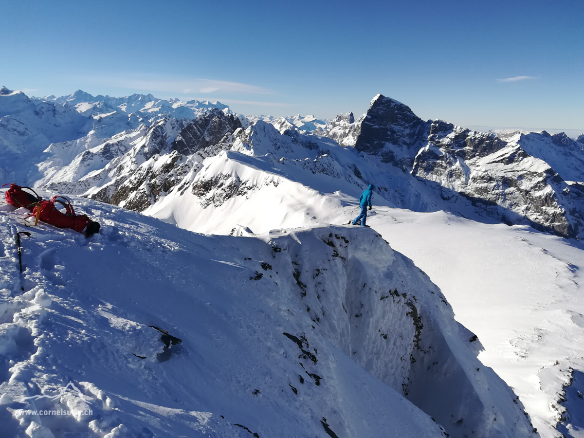 Aussicht auf dem Wintertürmli (Bild von Severin)