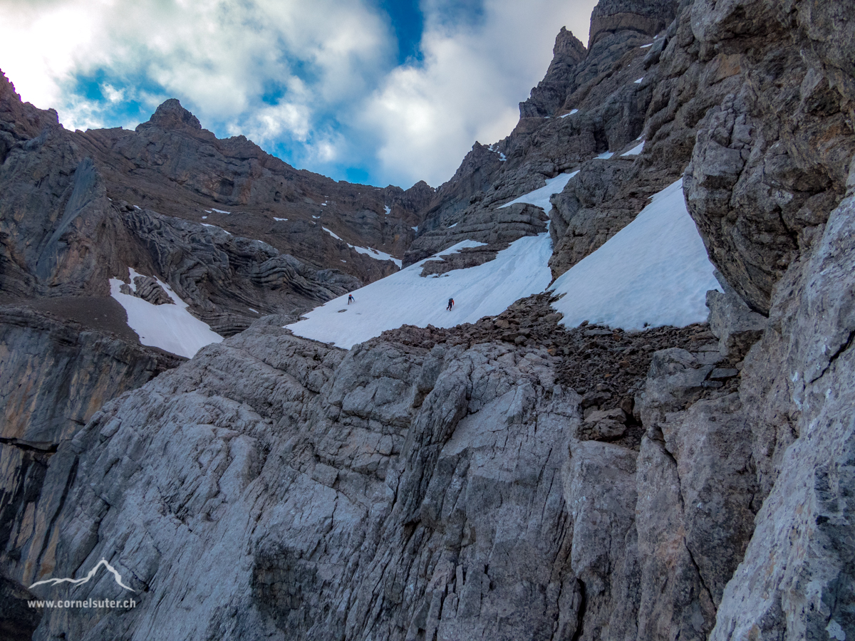 Andere Bergsteiger vor uns....