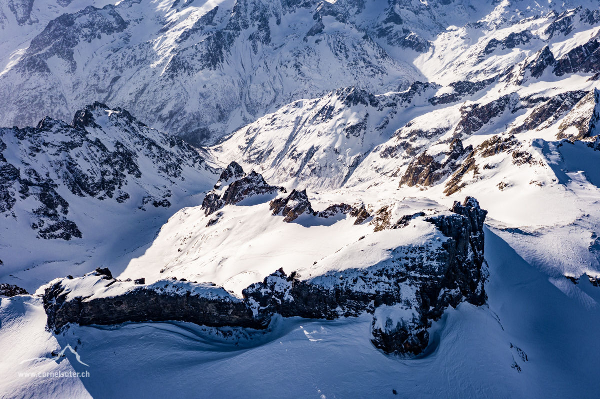 Der kleine Bruder, der Chli Spannort 3135m
