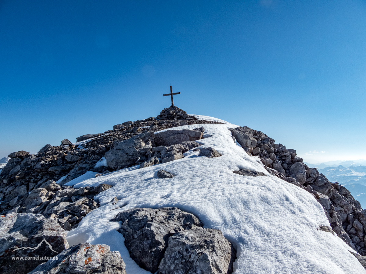 Ankunft auf dem Höch Turm 2666m, 9:20uhr.