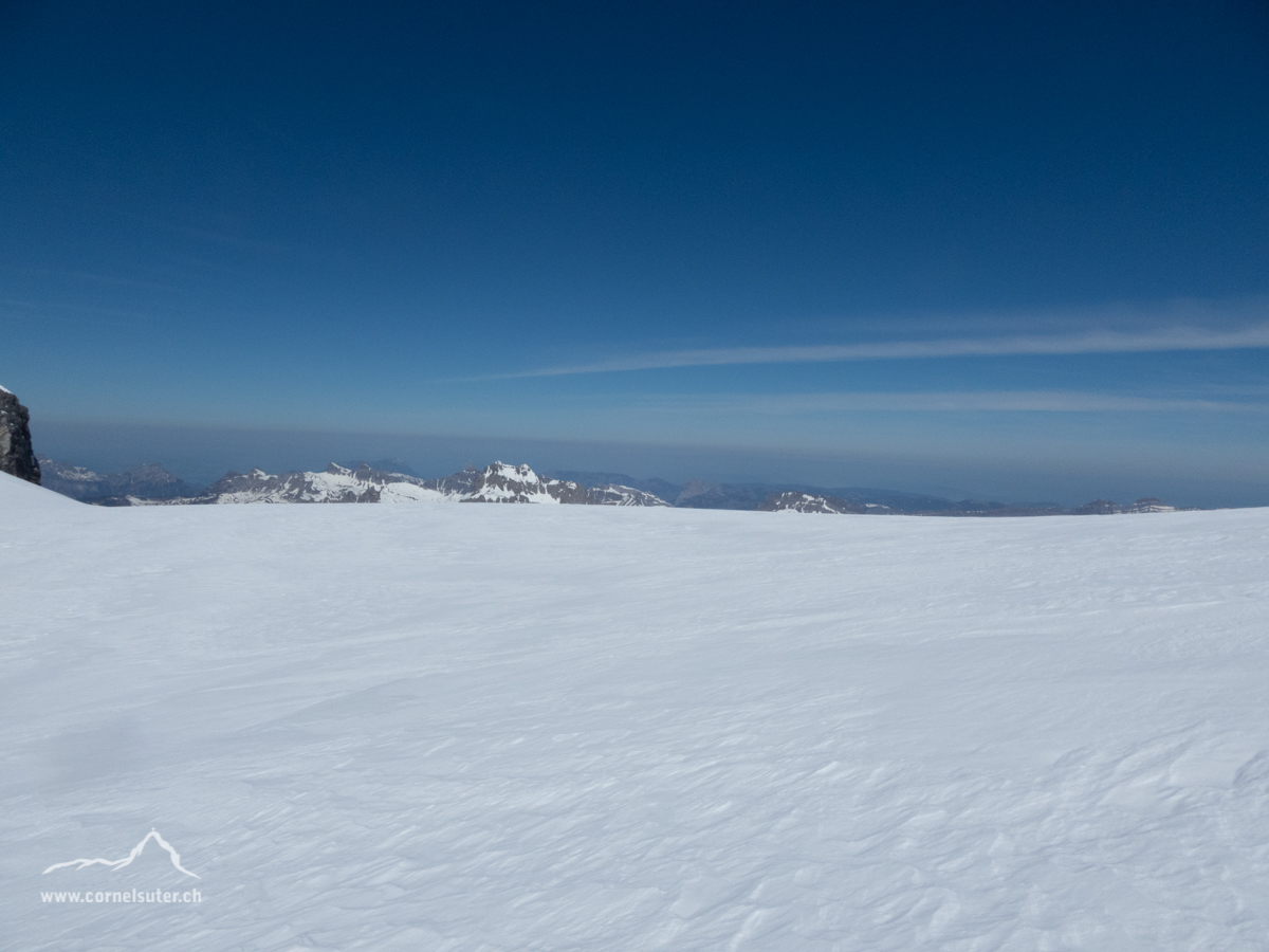 Ankunft auf dem Chammlijoch 3004m.