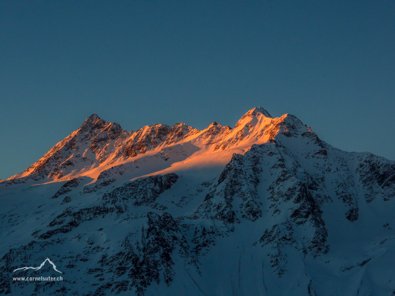 Morgenstimmung am Fleckistock, Stucklistock, Gross Griessenhorn