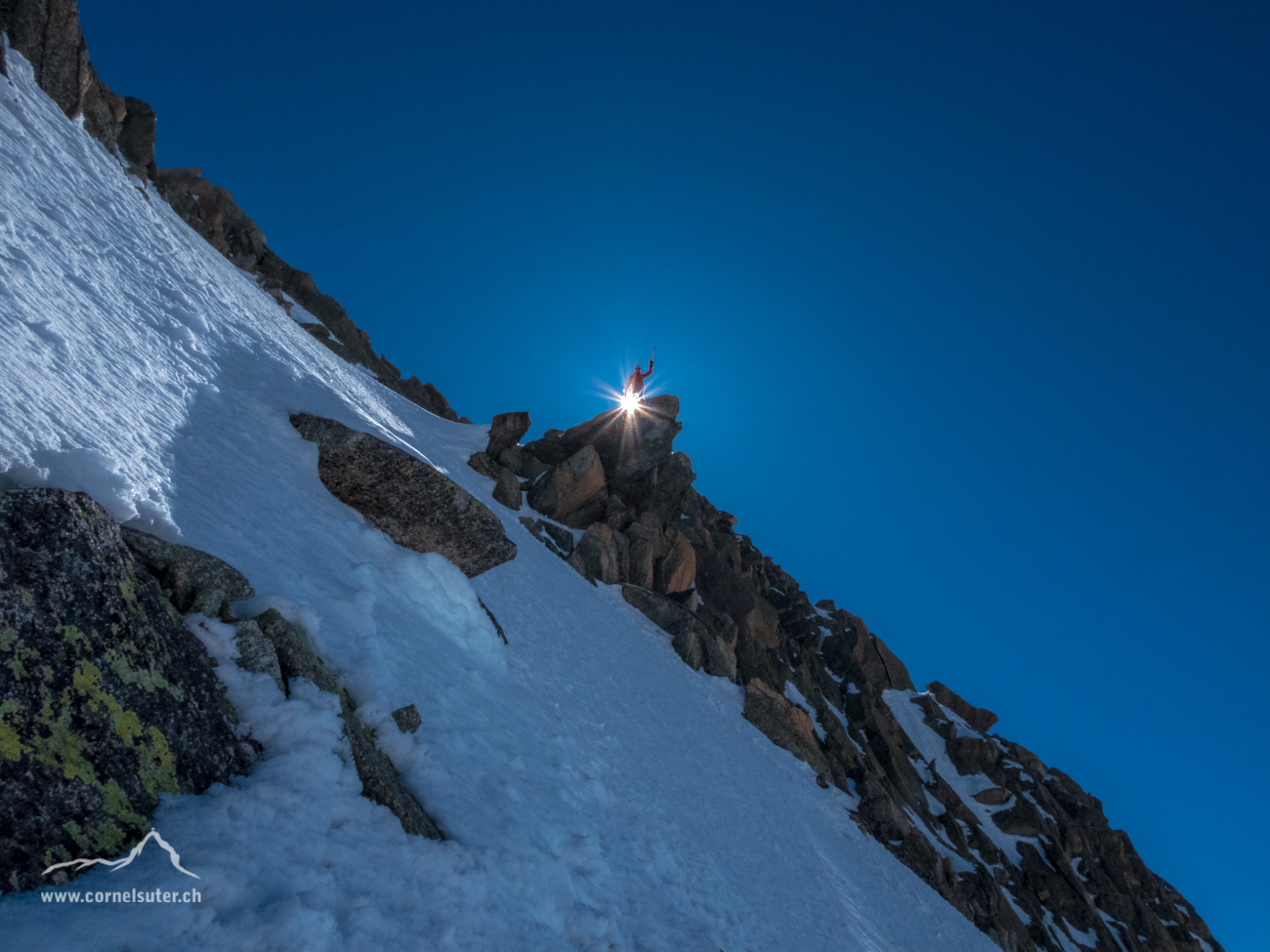 Bergsteiger idylle.