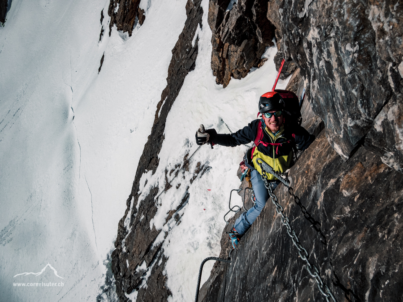 Skibergsteigen.