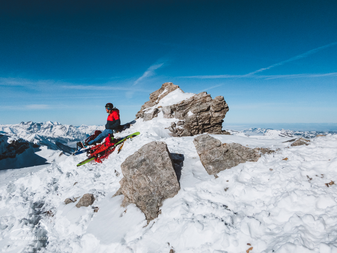 Ankunft und Pause beim Teufelsjoch