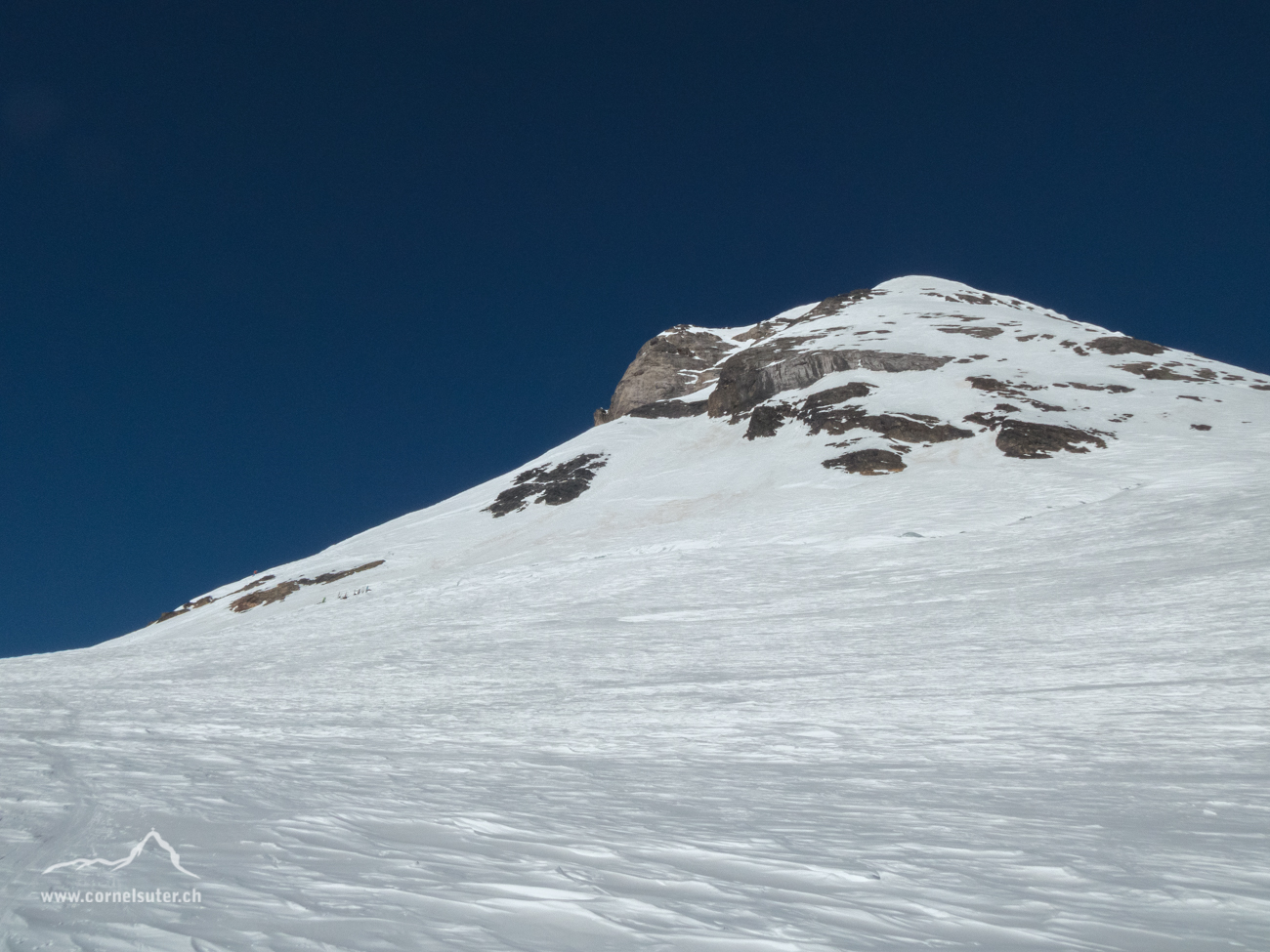 Sicht zum Skidepot.