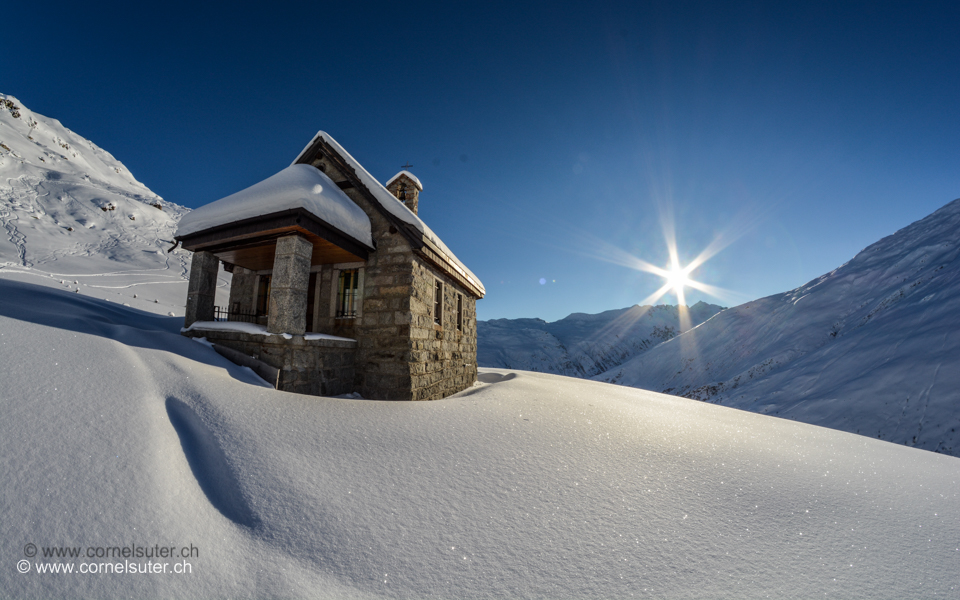 Kappelle beim Tiefenbach 2106m.