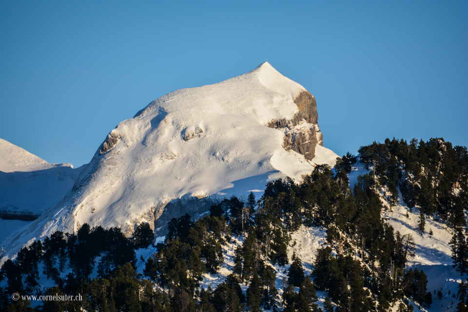 Vom Brünnelistock 1594m sich zum Forstberg 2215m.