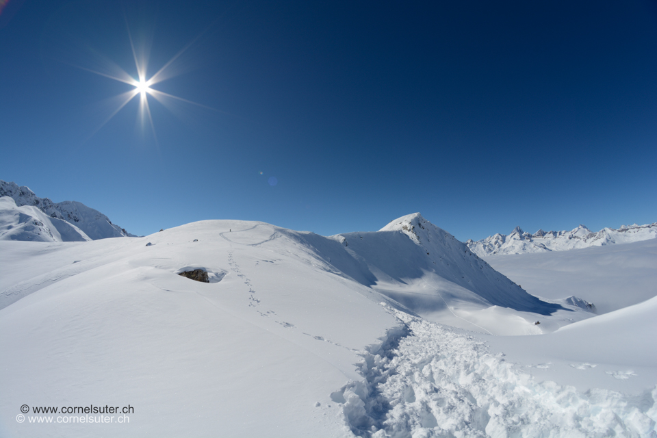 im Goms das Brudelhorn 2791m