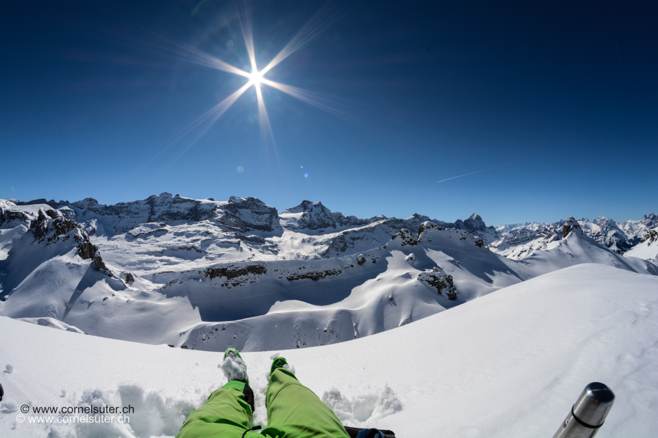 Auf dem Rau Stöckli 2290m.