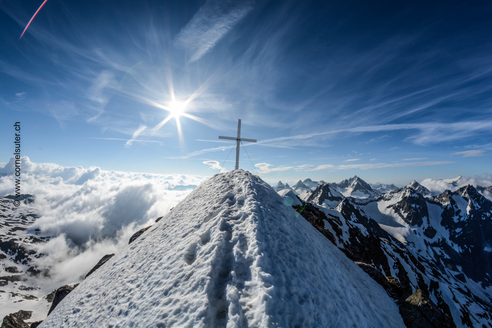 Gross Muttenhorn 3099m.