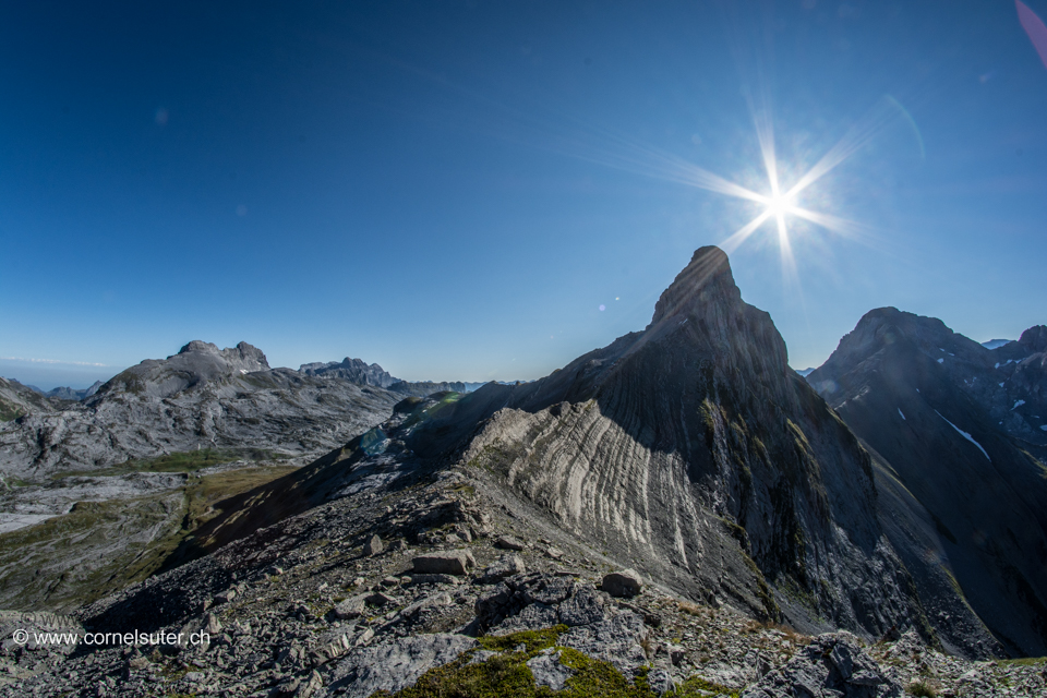 Unterwegs zum Höch Turm 2666m. (30.August 2015 / 9:00 Uhr)